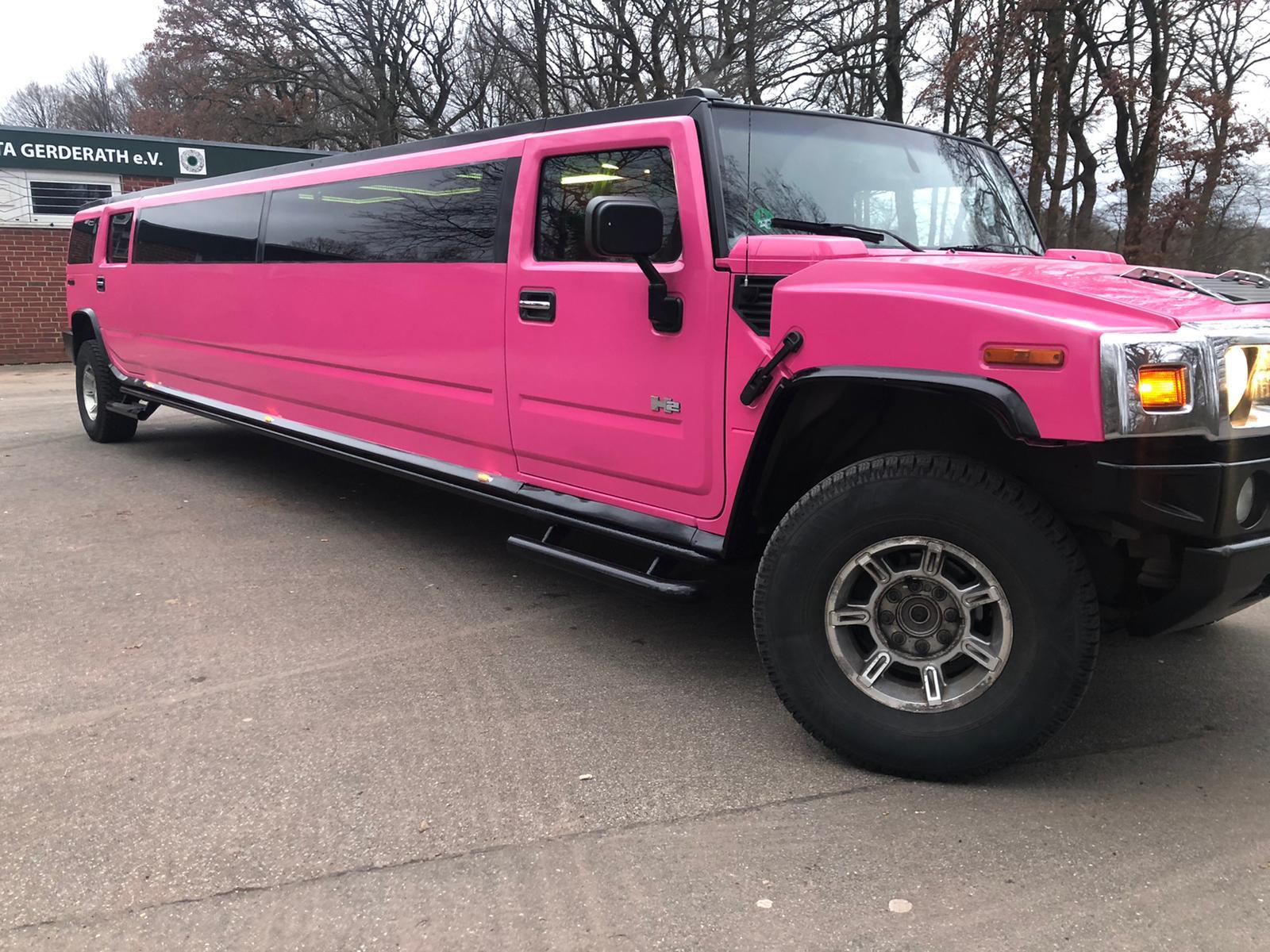 Pinke Hummer Limo Köln