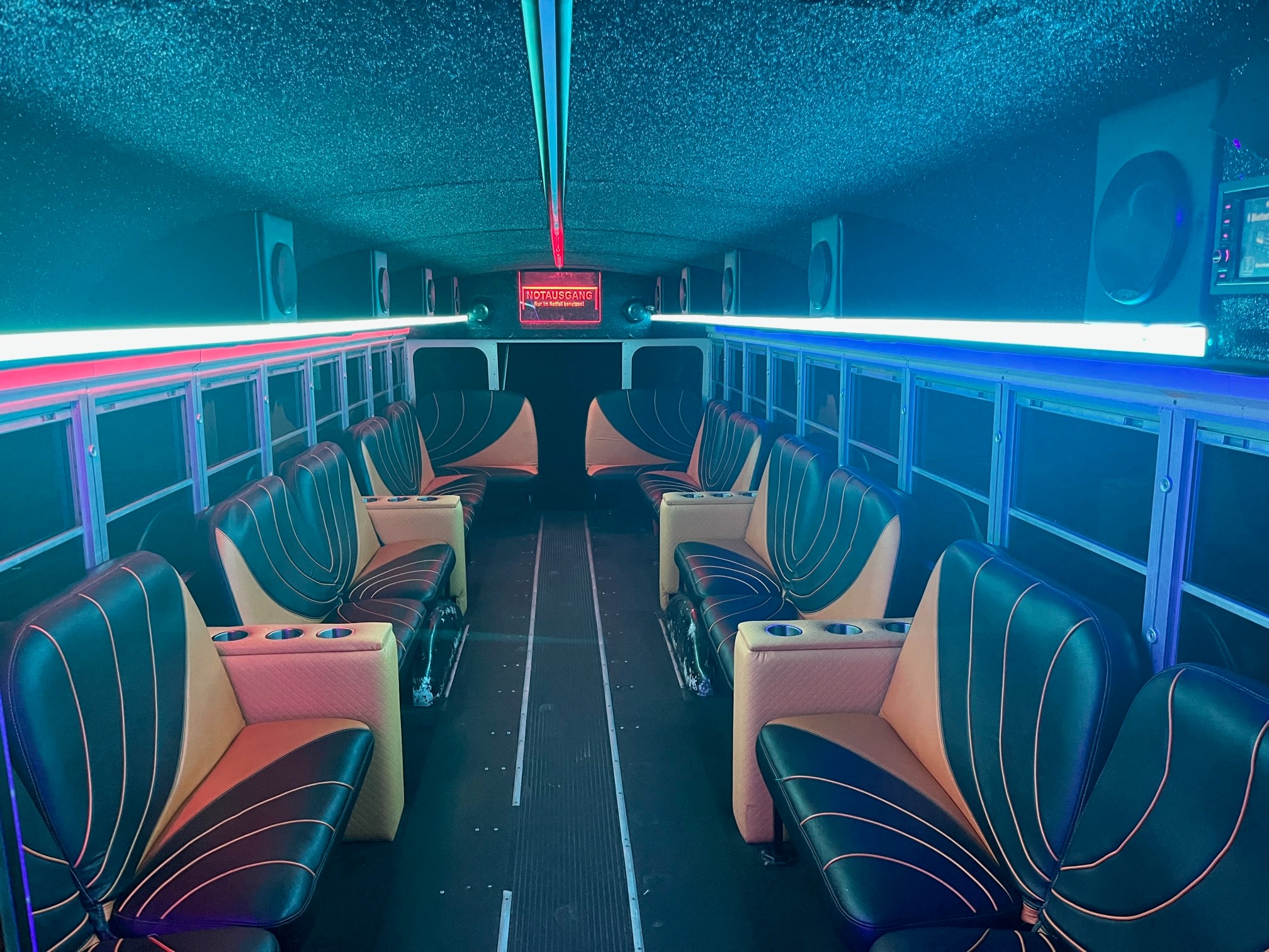 Partybus Innen