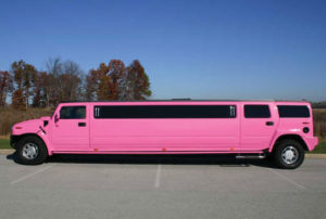 Pinke Hummer H2